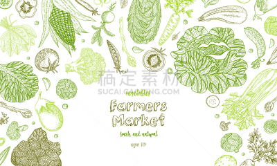 蔬菜,黄瓜,西红柿,农民,绿色,概念,清新,环境,构图,瘦身