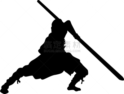 少林,空手道,矢量,男人,运动,图像,剪影