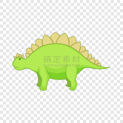 图标,卡通,剑龙,可爱的,玩具,侏罗纪,已灭绝生物,蜥蜴,动物,力克斯兔