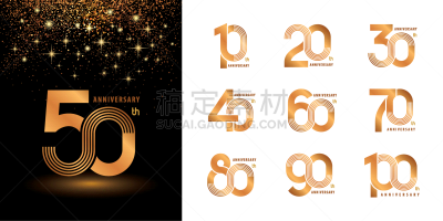 数字10,周年纪念,品牌名称,式样,数字80,请柬,事件,数字60,过去,背景分离