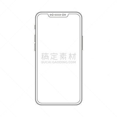 轮廓,时髦的,高雅,细的,绘画插图,分离着色,白色,空白的,沟通,交流
