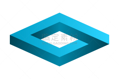 盒子,错觉,逆境,长方形,永远,形状,商务,超现实主义的,空的,几何形状