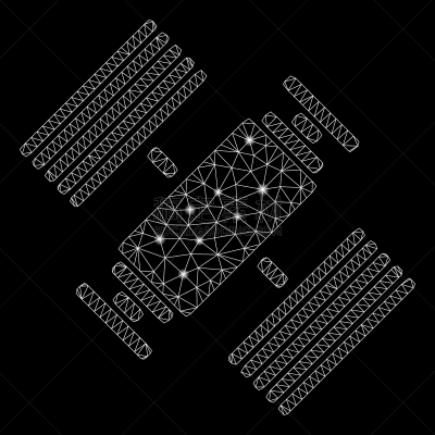空间站,闪亮的,铁丝网,斑点,太空交通工具,太空船,直的,技术,点燃