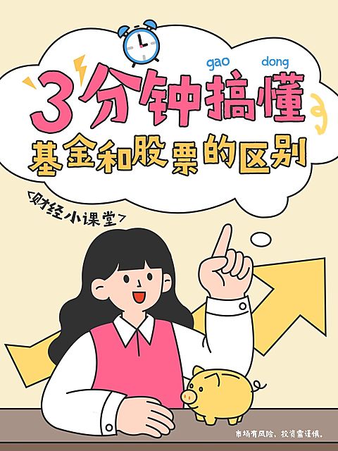 基金证券新手小白科普小红书封面