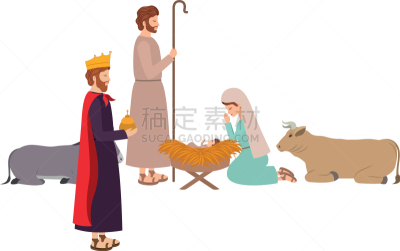 家庭,智慧,男人,灵性,骡子,Balthazaar,节日,景象,东方三贤士