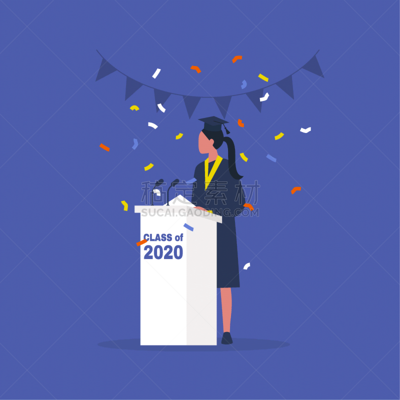 2020,女性,毕业礼服,学生,教室,发言人,现代,仅女人,仅一个女人,讲台