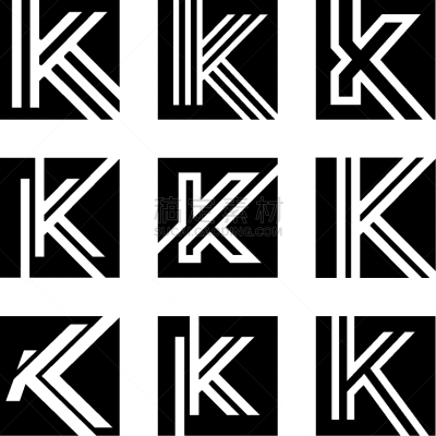 英文字母K,概念,品牌名称,抽象,创造力,商务,几何形状,信函,技术,图像