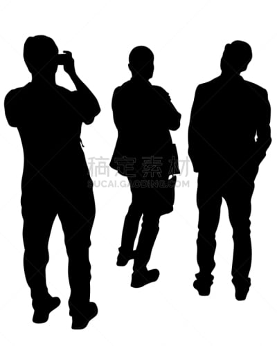人群,异性恋,女人,参观者,行人,绘画插图,旅行者,群众,伴侣,人