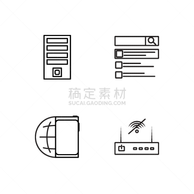 蜘蛛网,轮廓,极简构图,计算机图标,商务,网线插头,计算机,电子邮件,云,布置