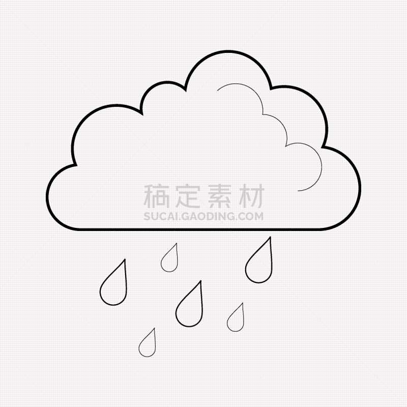 雨,分界线,计算机图标,轮廓,循环利用,自然,季节,秋天,环境,设计