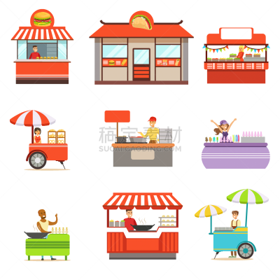 车轮,街道,动机,快餐车,亚洲,西班牙海鲜饭,玉米饼,食品,锅,烹调