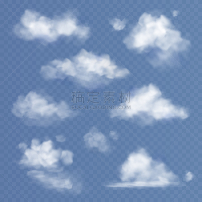 云,天空,毛绒绒,白色,雾,湿,球体,简单背景,棉,写实