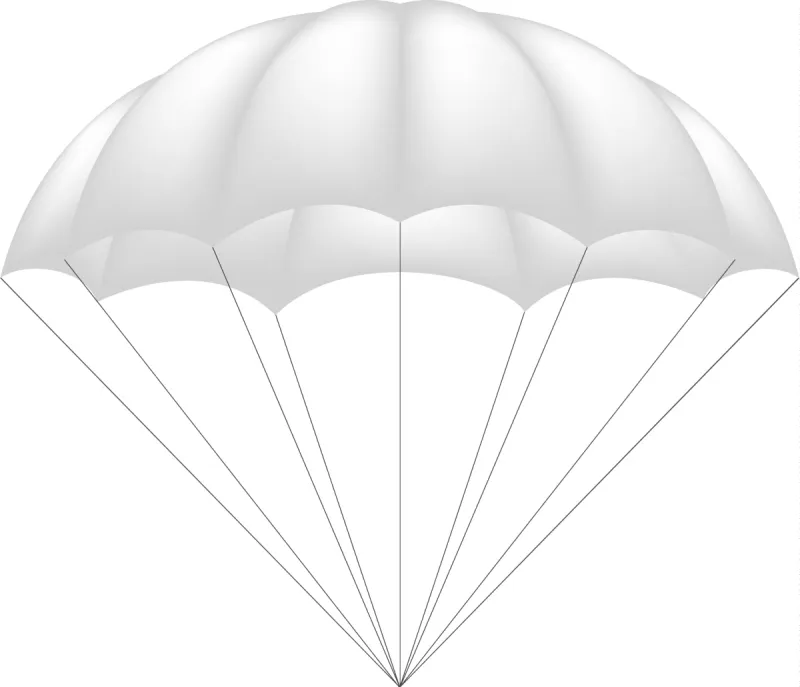 降落伞矢量 降落伞矢量图片 降落伞矢量素材下载 稿定素材