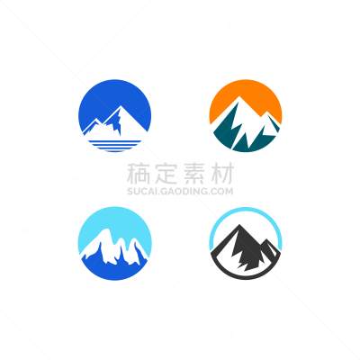 品牌名称,山,运动,雪,河流,天空,绘画插图,自然,符号,概念