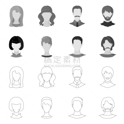 专业人员,照片,图标,肖像,女人,头发,发型,金色头发,棕色头发,发型屋