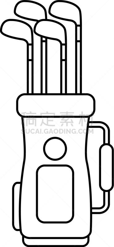 充满的,体育器械,高尔夫球包,金属,华贵,图像,设备用品,著名贵族,休闲