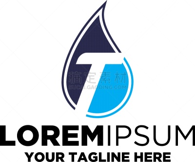 letter t oil gas logo