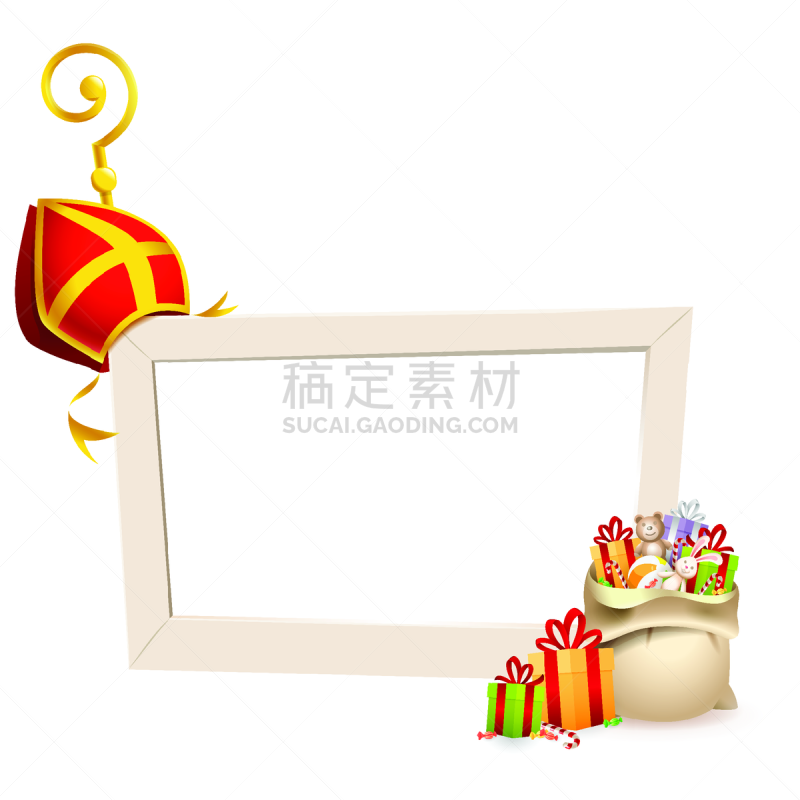 边框,长球棍,主教法冠,礼物,黄金,背景聚焦,分离着色,化妆舞会服,传媒,棍