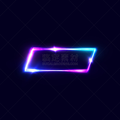 暗色,几何形状,霓虹灯,背景聚焦,夜晚,明亮,长方形,蓝色,发光