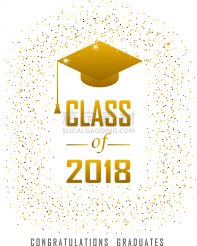 2018,黄金,化学元素周期表,数码图形,指导教师,品牌名称,证章,毕业