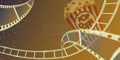边框,模板,三维图形,胶卷,矢量,特写,传统节日,爆米花,设计