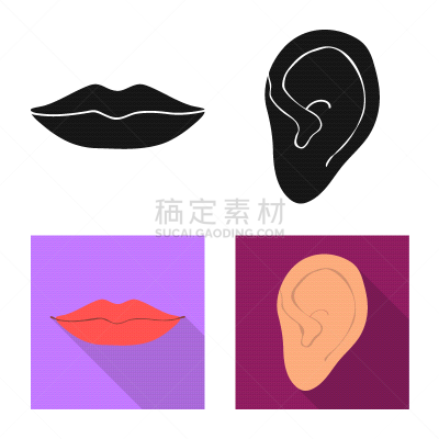 部分,动物躯干,符号,嘴唇,耳蜗,人,女人,红色,生病,收集