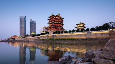 古建筑。延时超延