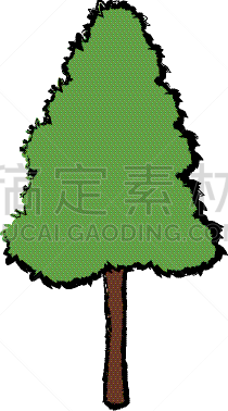 自然,公园,植物,森林,园林,分离着色,榕树,图像,枝,树