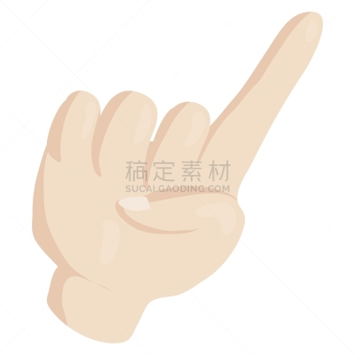 食指,卡通,时尚,正下方视角,计算机图标,白色人种,拇指,人,白色,概念