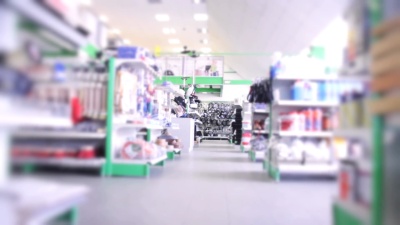 大型现代化技术商店内部