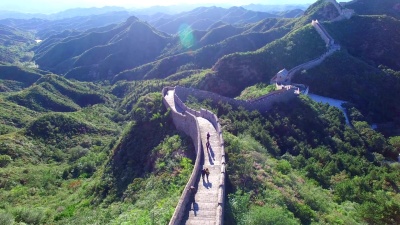 中国长城的延时