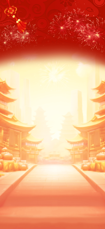 年货节春节国风剪纸直播背景AIGC