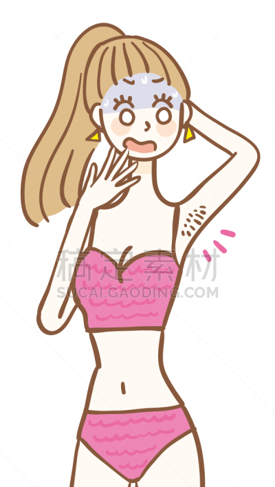 女人,腋毛,衣服,华丽的,暗色,妇女问题,仅日本人,仅一个女孩,华贵,简单