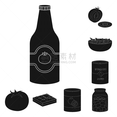 自然,商品,标志,红色,黑色,塑胶,环境,农业,收集,瘦身