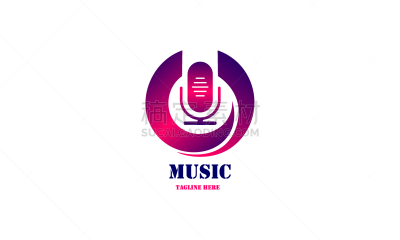 music industry logo design