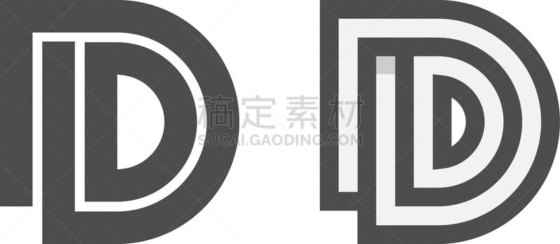品牌名称,创造力,英文字母D,商务,请柬,字母,华贵,信函,婚礼,设计