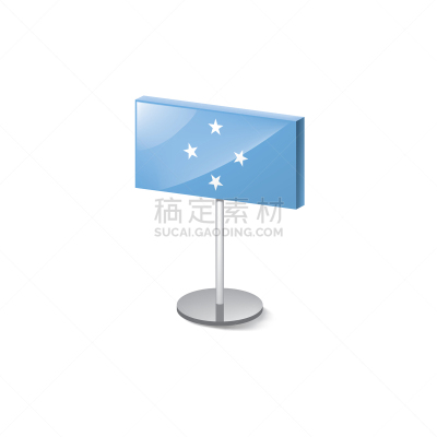 密克罗尼西亚,绘画插图,矢量,美国,白色背景,气候,国内著名景点,泻湖,背景,身份