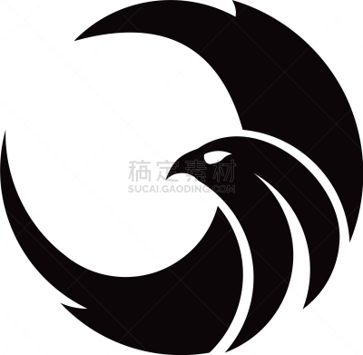 鸟类,品牌名称,鹰,商务,翅膀,模板,老鹰,现代