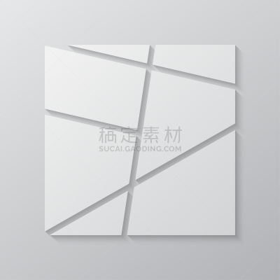 空的,矢量,数字7,厚木板,抽象拼贴画,背景分离,边框,技术,模板,现代