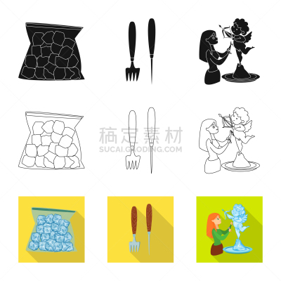 冻结的,标志,纹理效果,湿,华丽的,纯净,塑胶,霜,雪,餐馆