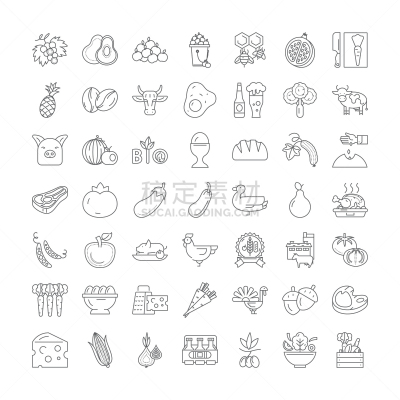 生物学,食品,绘画插图,符号,计算机图标,矢量,标志,线条,直的,布置