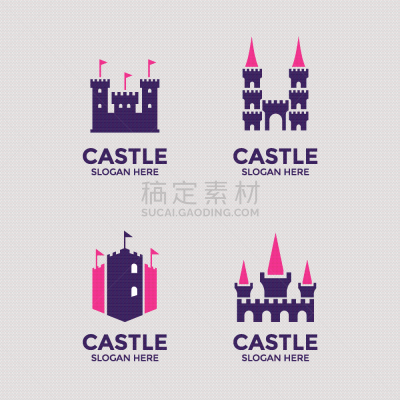 城堡,品牌名称,国际著名景点,商务,背景分离,模板,证章,绘画插图,建筑,印度尼西亚