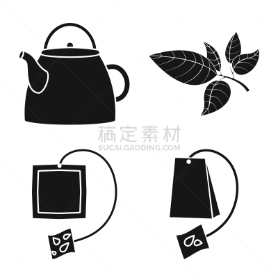 分离着色,山,草药,符号,一个物体,农业,茶,饮料,斯里兰卡,清新