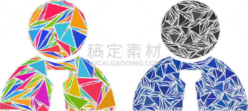 三角形,镶嵌图案,工头,计算机图标,商务,人,男商人,几何形状,男人,办公室职员