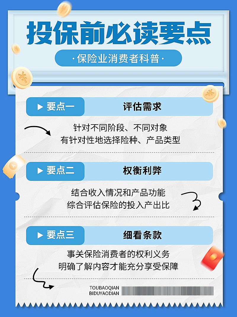 金融保险理念推广知识科普小红书配图