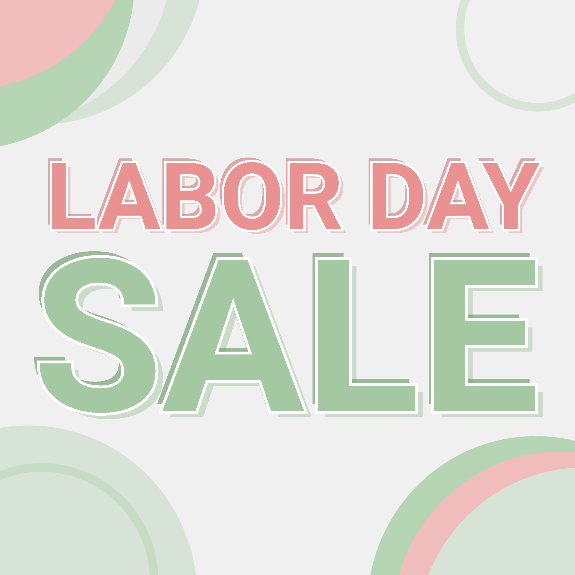 Labor Day Sales Templates insMind Ecommerce Product Image