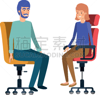 伴侣,办公椅,头像,成年的,首领,职业,商务人士,经理,人,坐