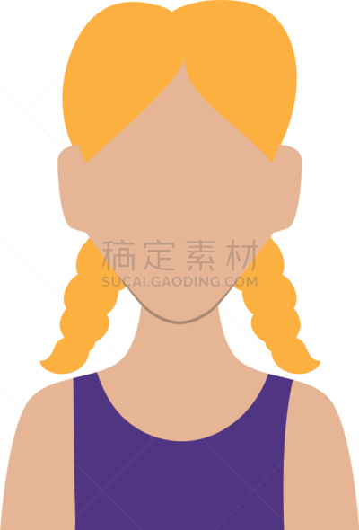 女人,头像,空白的,商务,人,肖像,图像,头发,矢量,违约