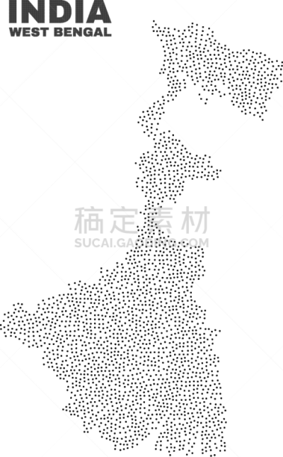 孟加拉邦,斑点,几何形状,黑色,式样,概念,机会,西
