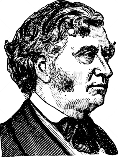 萨姆纳,白色,矢量,1874,演说家,复古